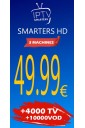 [3 Machine] ABONNEMENT IPTV SMARTERS HD 12 mois tunisie