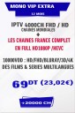 ABONNEMENT IPTV MONO VIP EXTRA HD 1 AN (+1 GRATUIT) tunisie