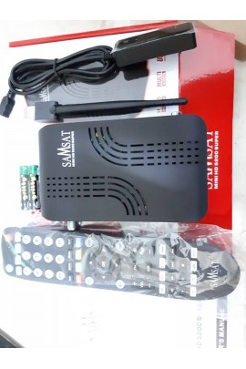 Récepteur Mini HD MYSAT A12 avec 24 mois IPTV et 12mois SHARING + Clé  Wifi