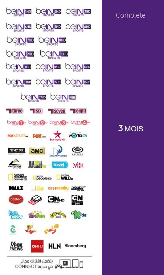 Abonnement Bein Sports 3 Mois Complete A Seulement 265 00dt