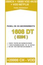 Revendeur 50 codes - 3500CH + 10000VOD 4K/3D tunisie
