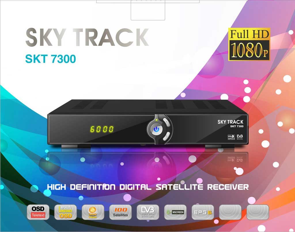 Ouverture de canal+ avec G-share sur la mise a jour 2.05 de SkyTrack SRT7300