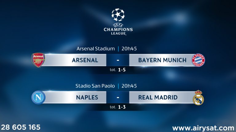 UEFA CL2017 –  Les 8es retour, ça commence ce soir !